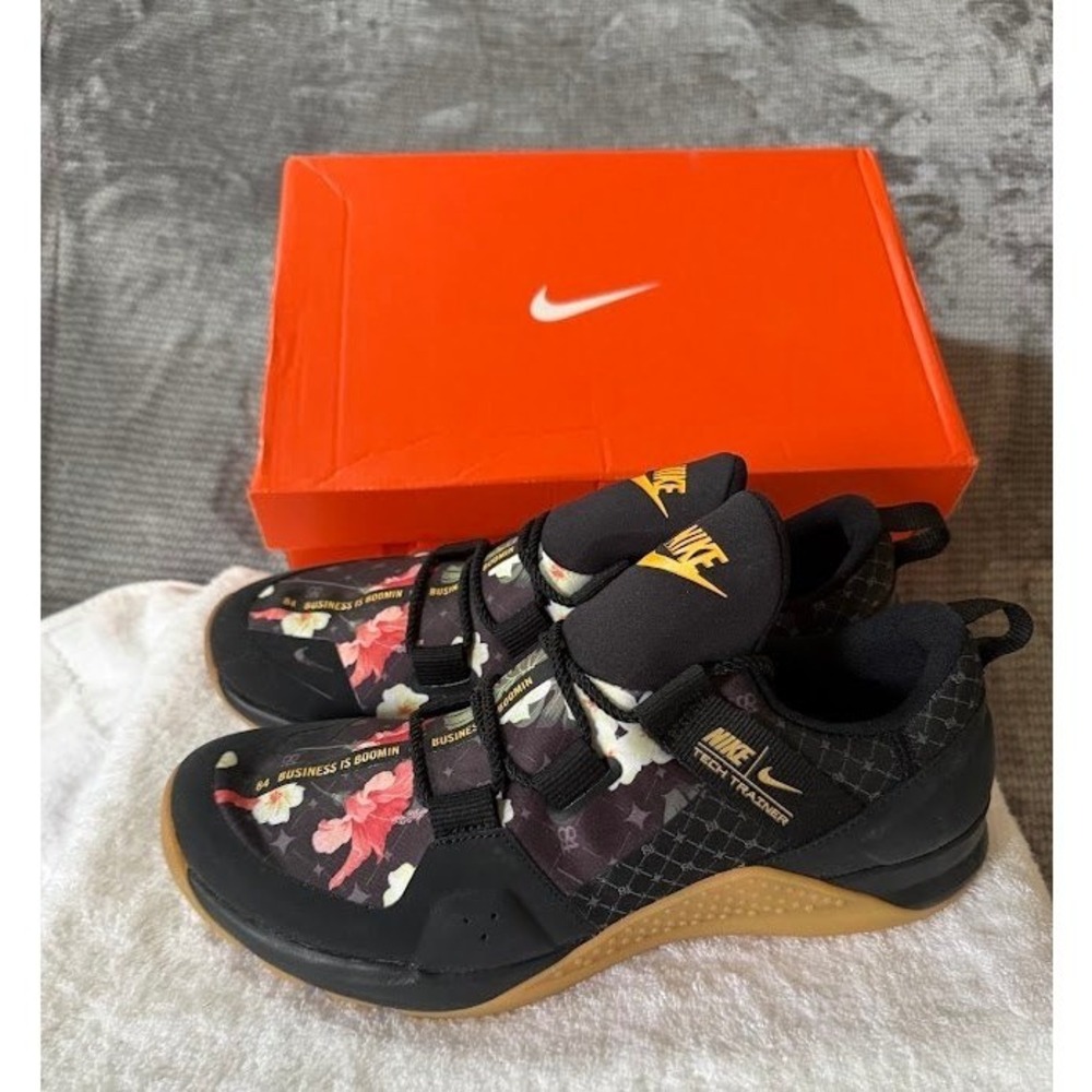 Nike Tech Trainer AB Antonio Brown Business Is Boomin Floral Black AV6256-071 10